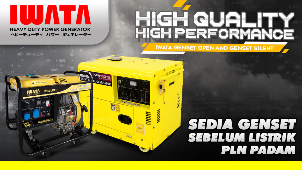 Sedia Genset Sebelum Listrik PLN Padam